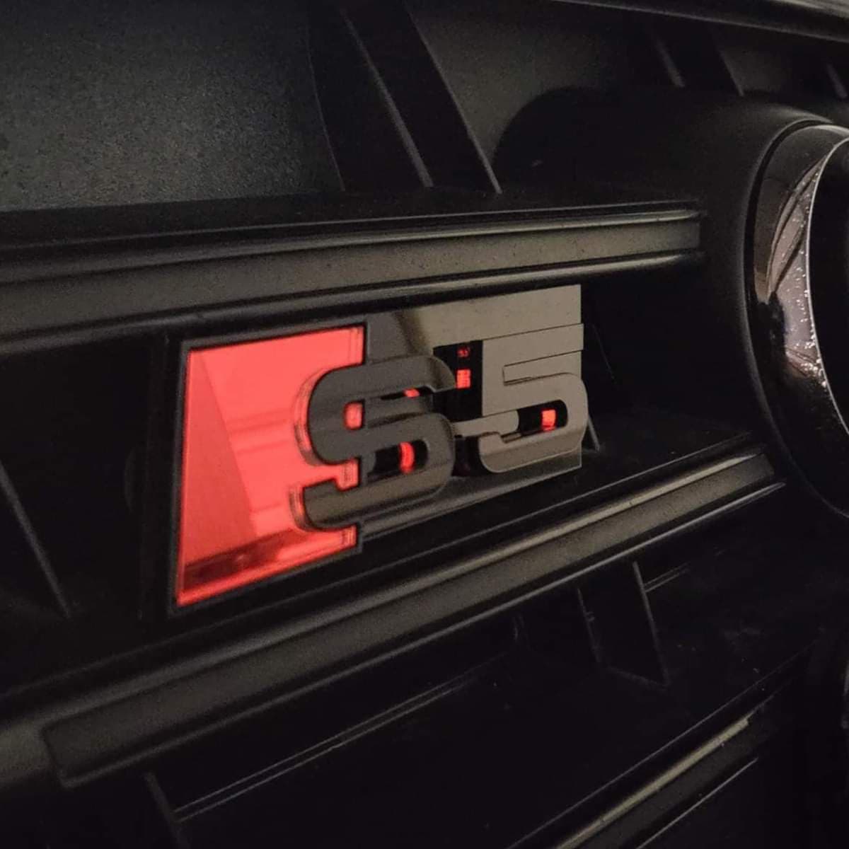 Volkswagen Golf R badge fitted