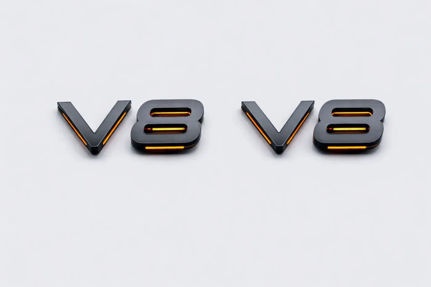 Audi V8 Fender Badges — Badge Studio
