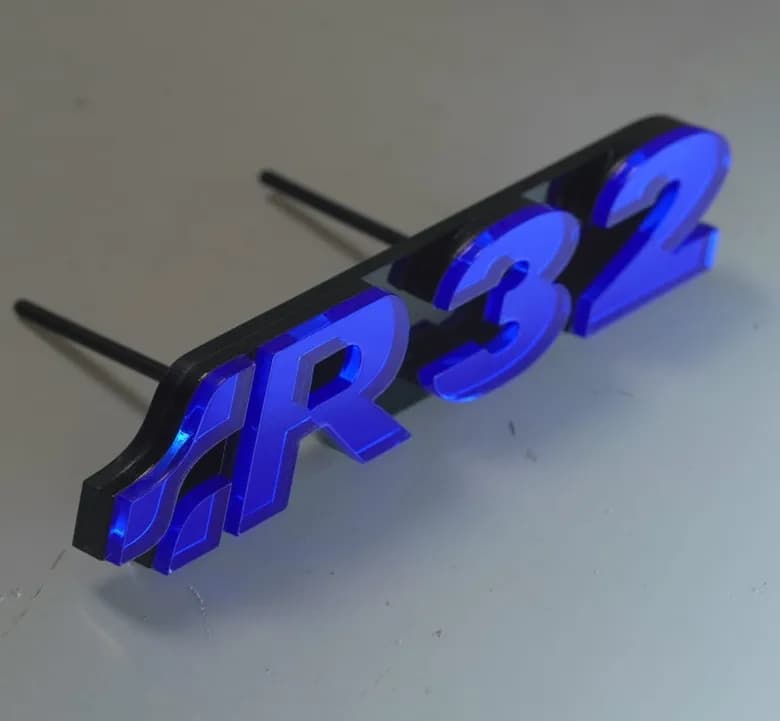 Volkswagen R32 Badges — Badge Studio