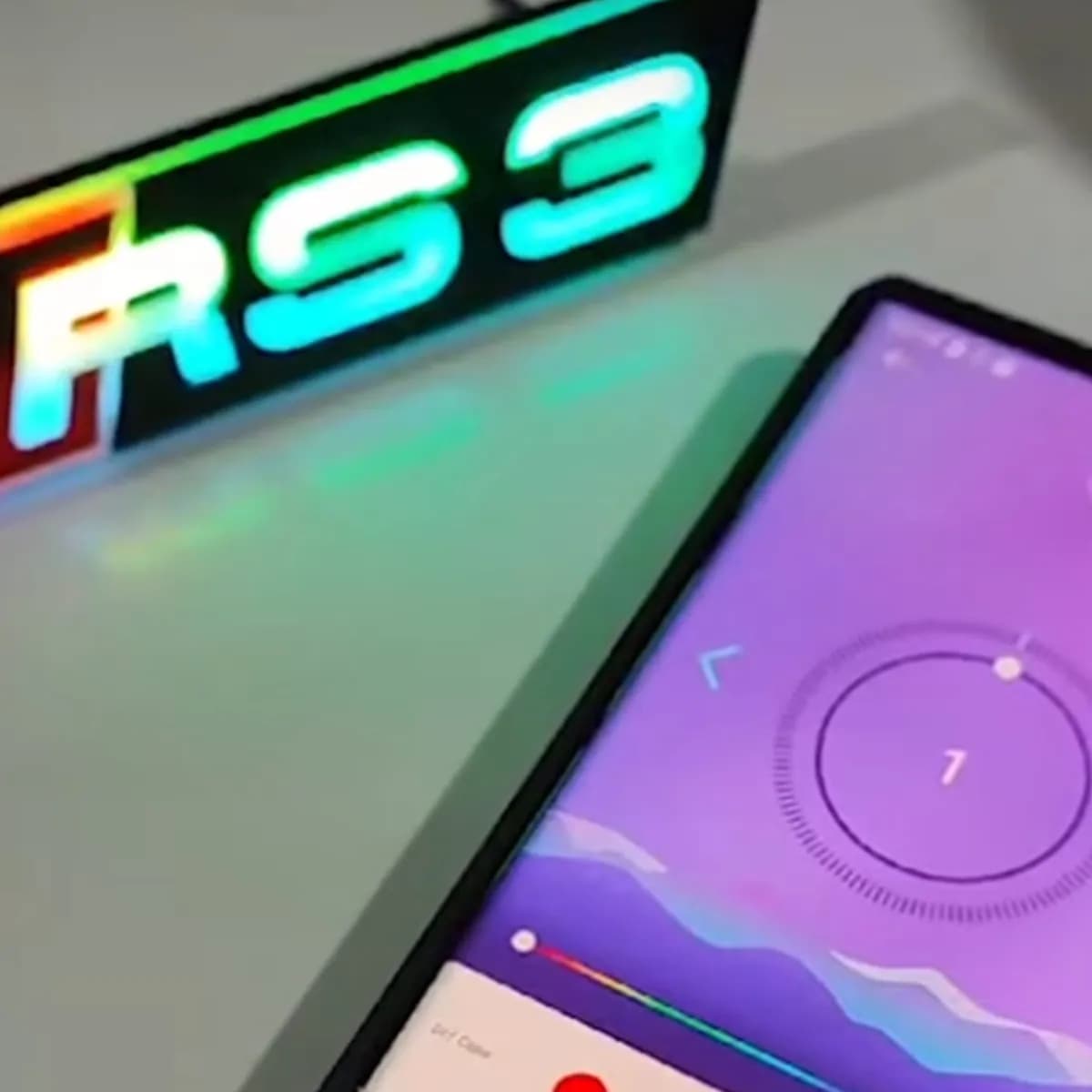 Audi LED RGB Car Badges